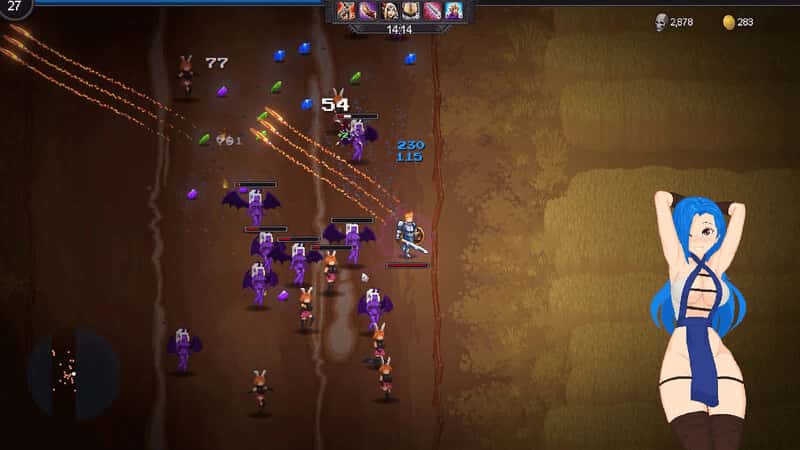PC/像素ACT 神灵多角色 HaremOfGods 885M